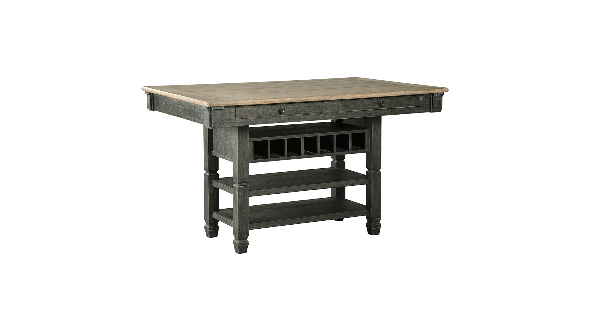 Tyler Creek Counter Height Dining Table and 4 Barstools