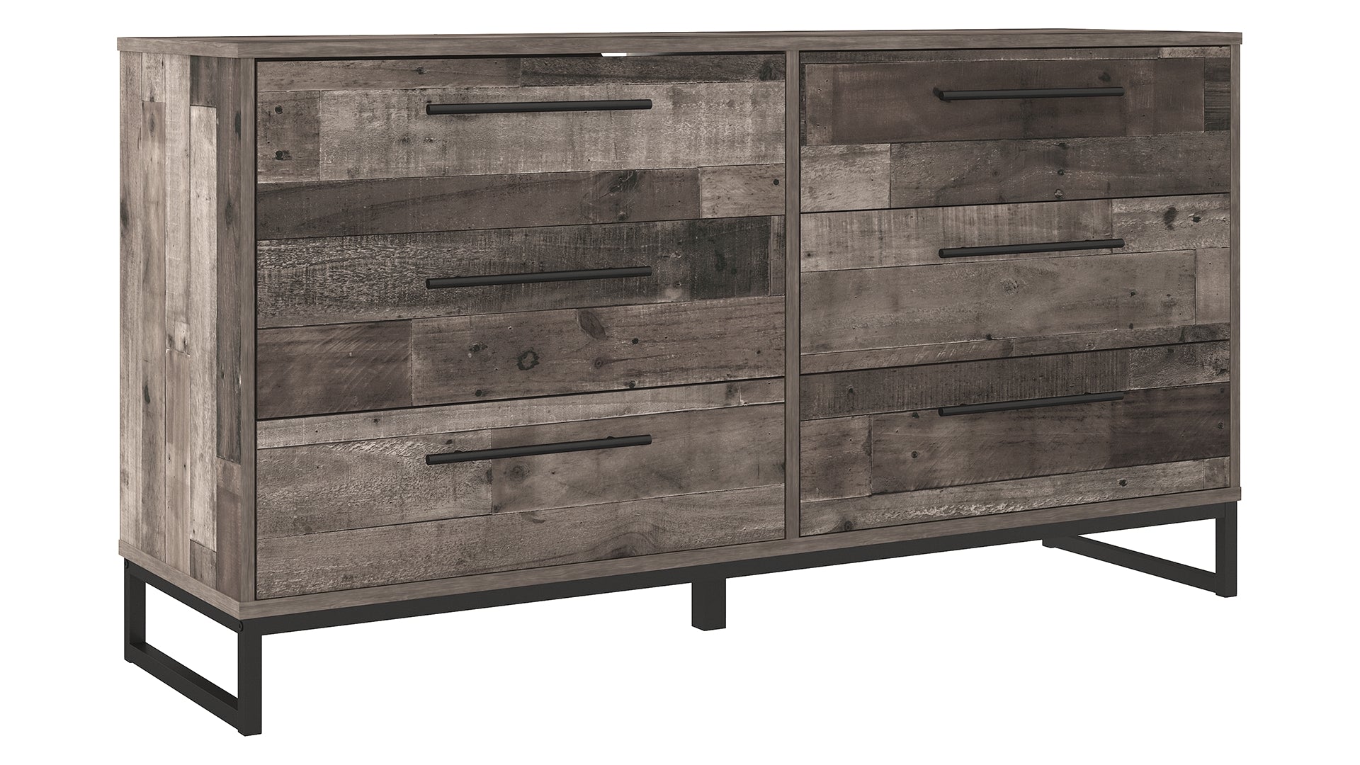Neilsville Queen Panel Headboard Bed with Dresser