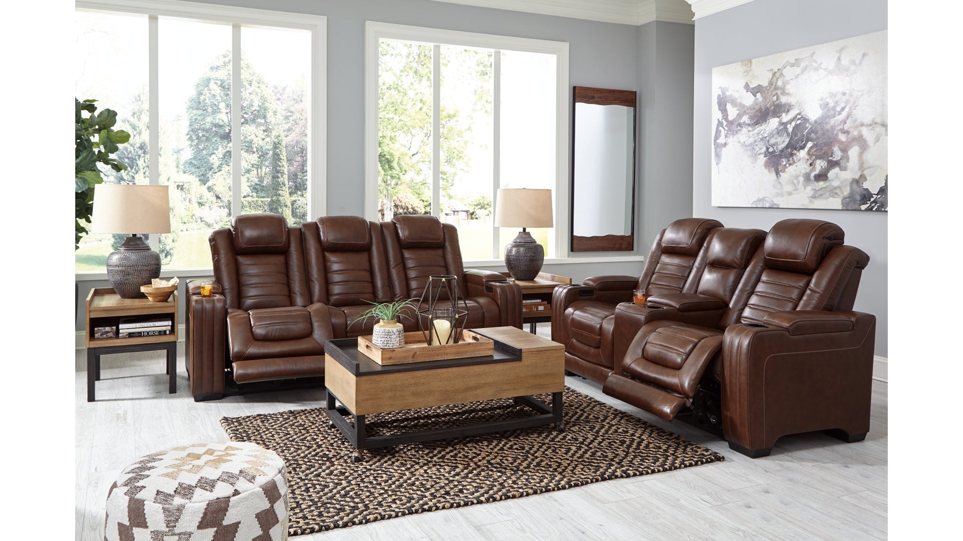 Backtrack Sofa and Loveseat