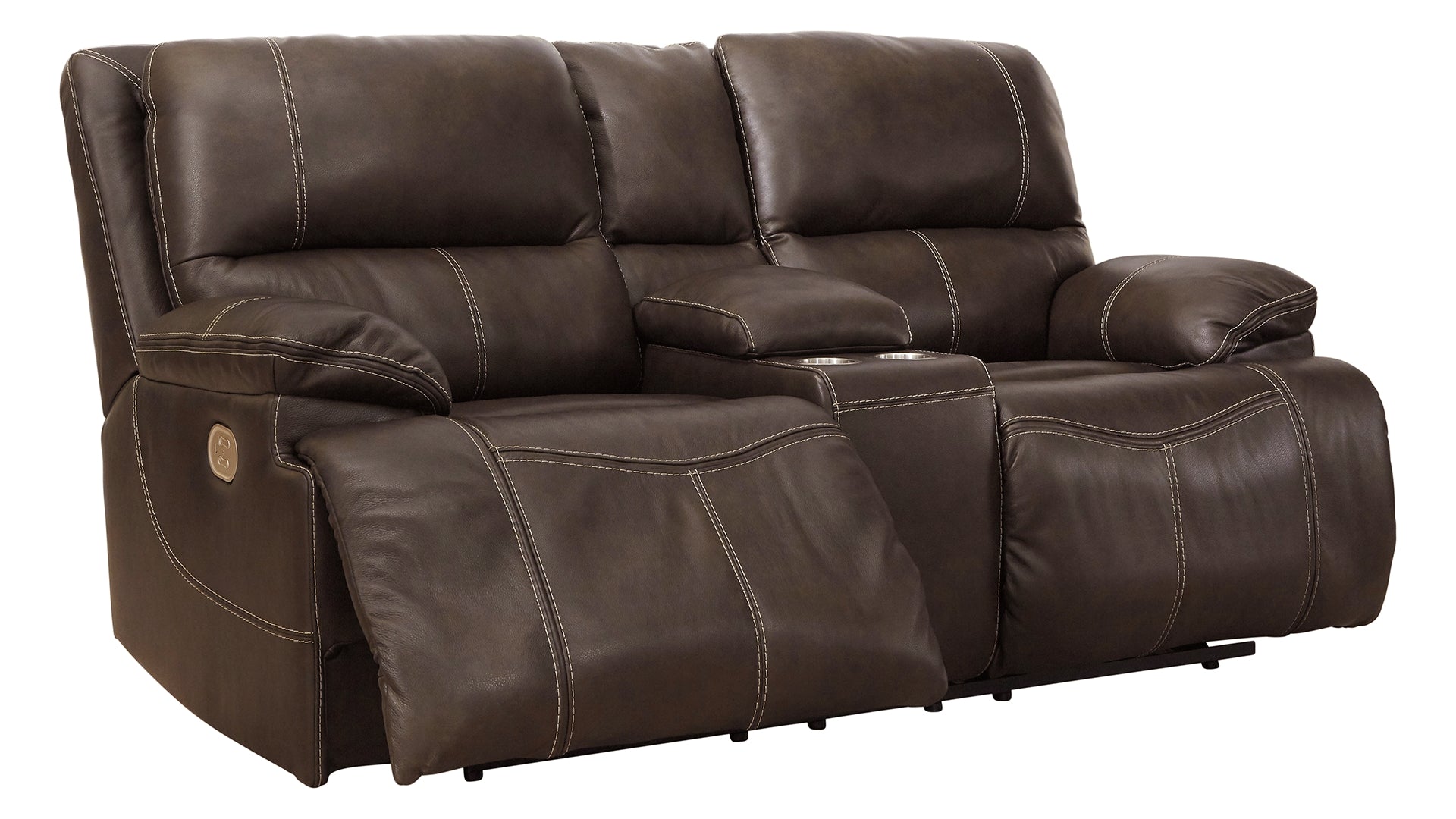 Ricmen Power Reclining Loveseat with Console
