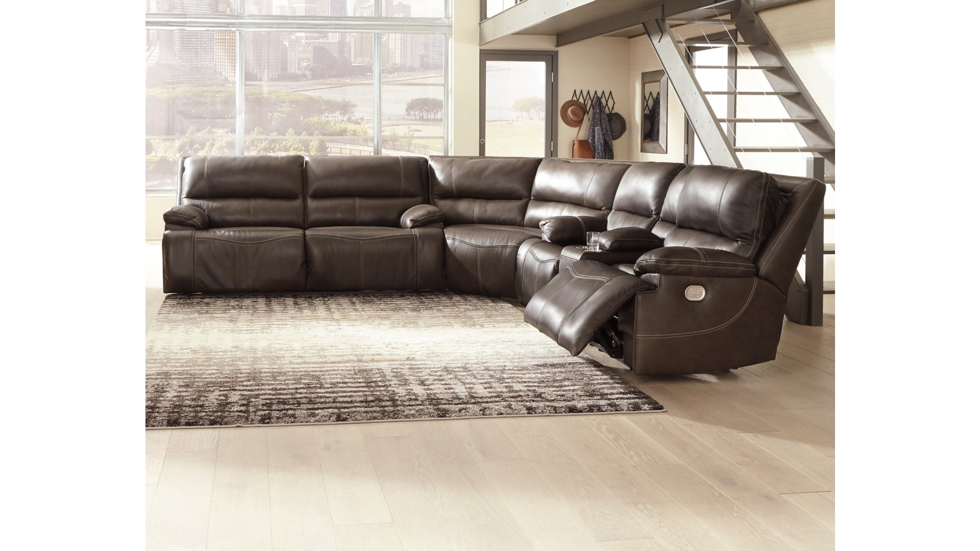 Ricmen 3-Piece Power Reclining Sectional