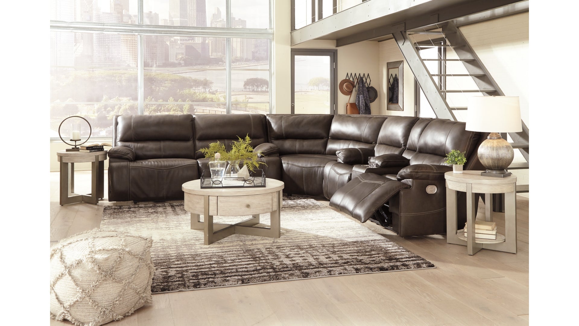 Ricmen 3-Piece Power Reclining Sectional