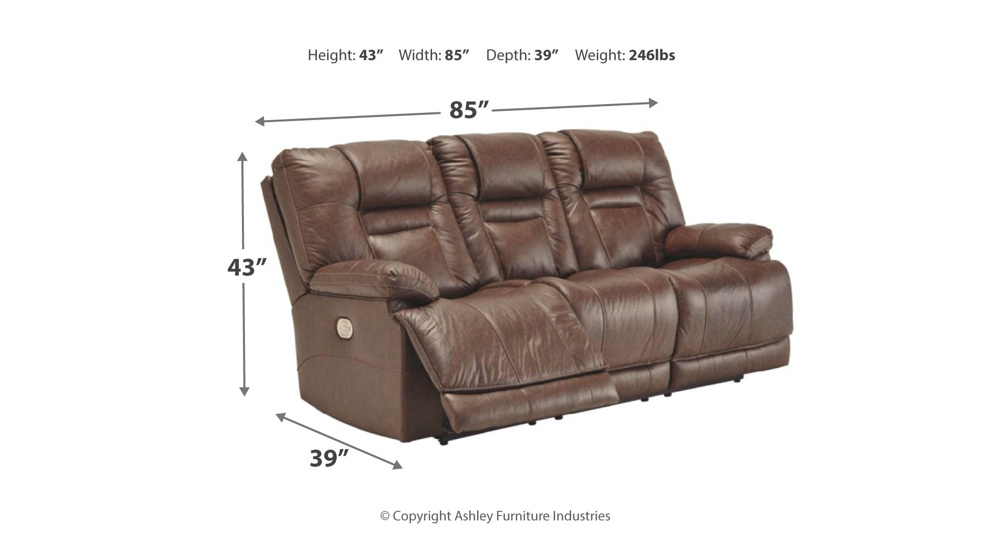 Wurstrow Power Reclining Sofa