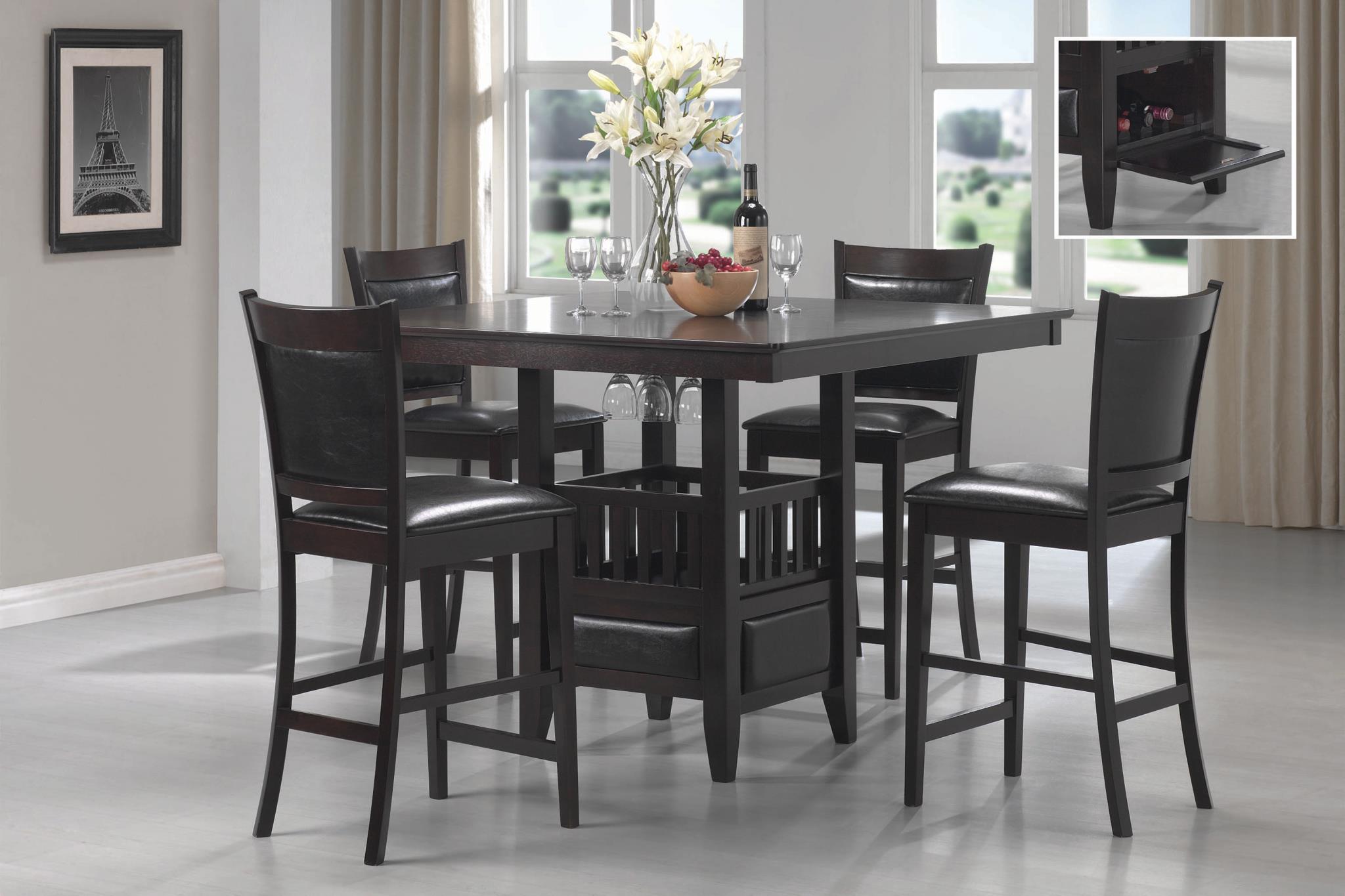 Jaden Black Dining Set
