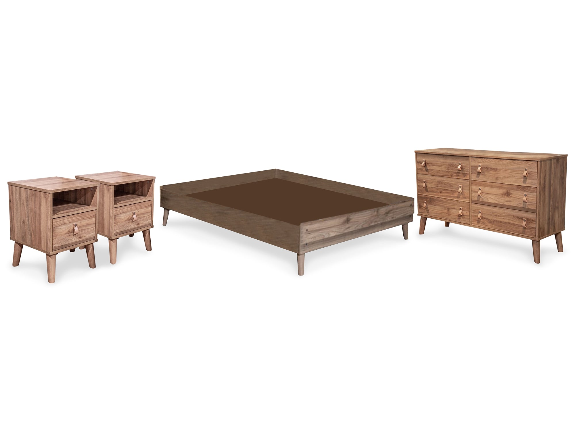 Aprilyn Queen Platform Bed with Dresser