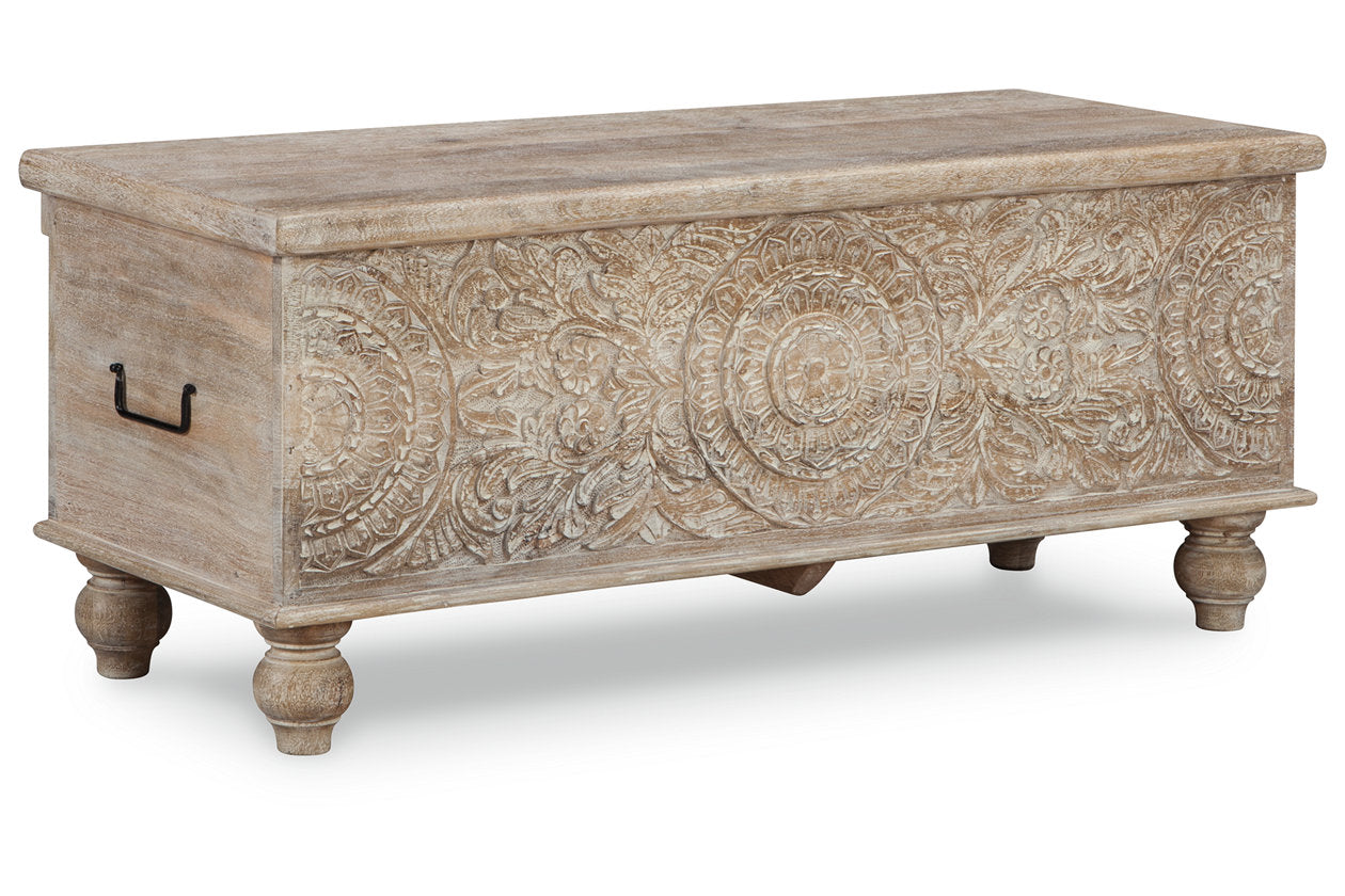 Fossil Ridge Storage Bench