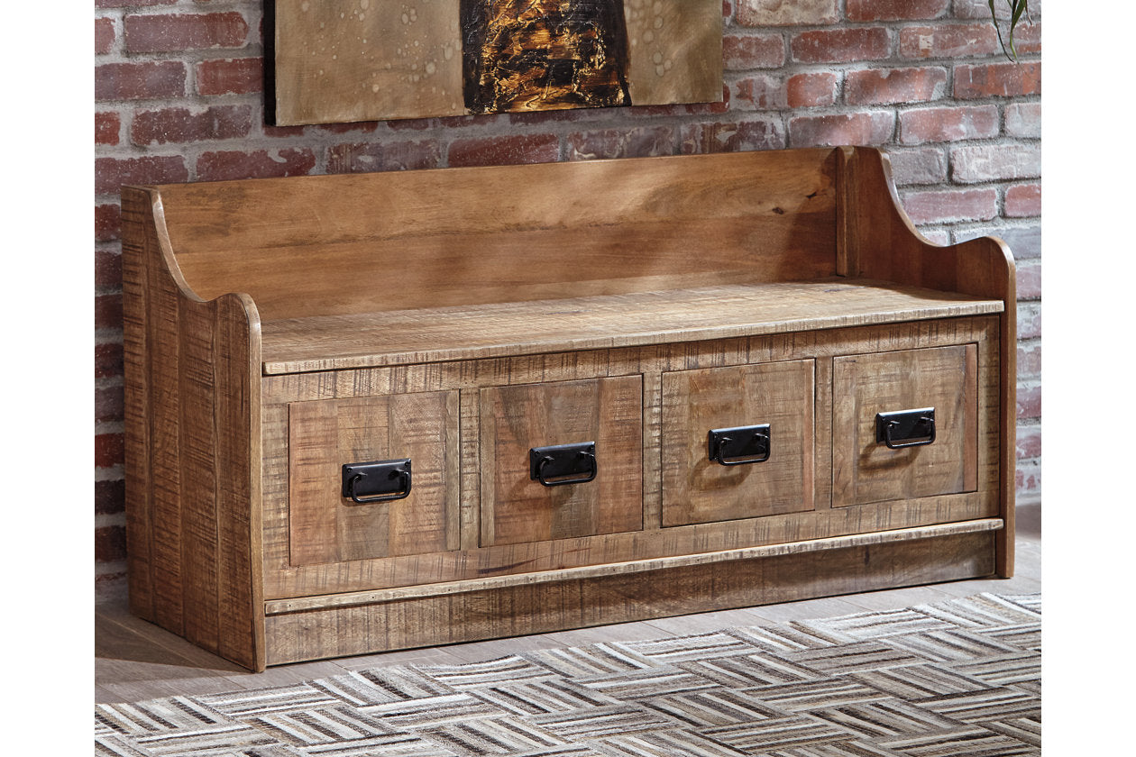 Garrettville Storage Bench