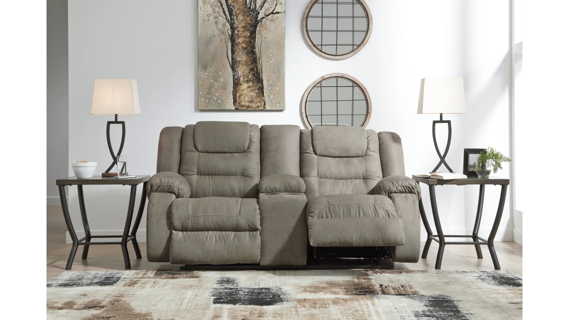 McCade Reclining Loveseat with Console