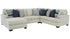 Lowder 4-Piece Sectional with Chaise