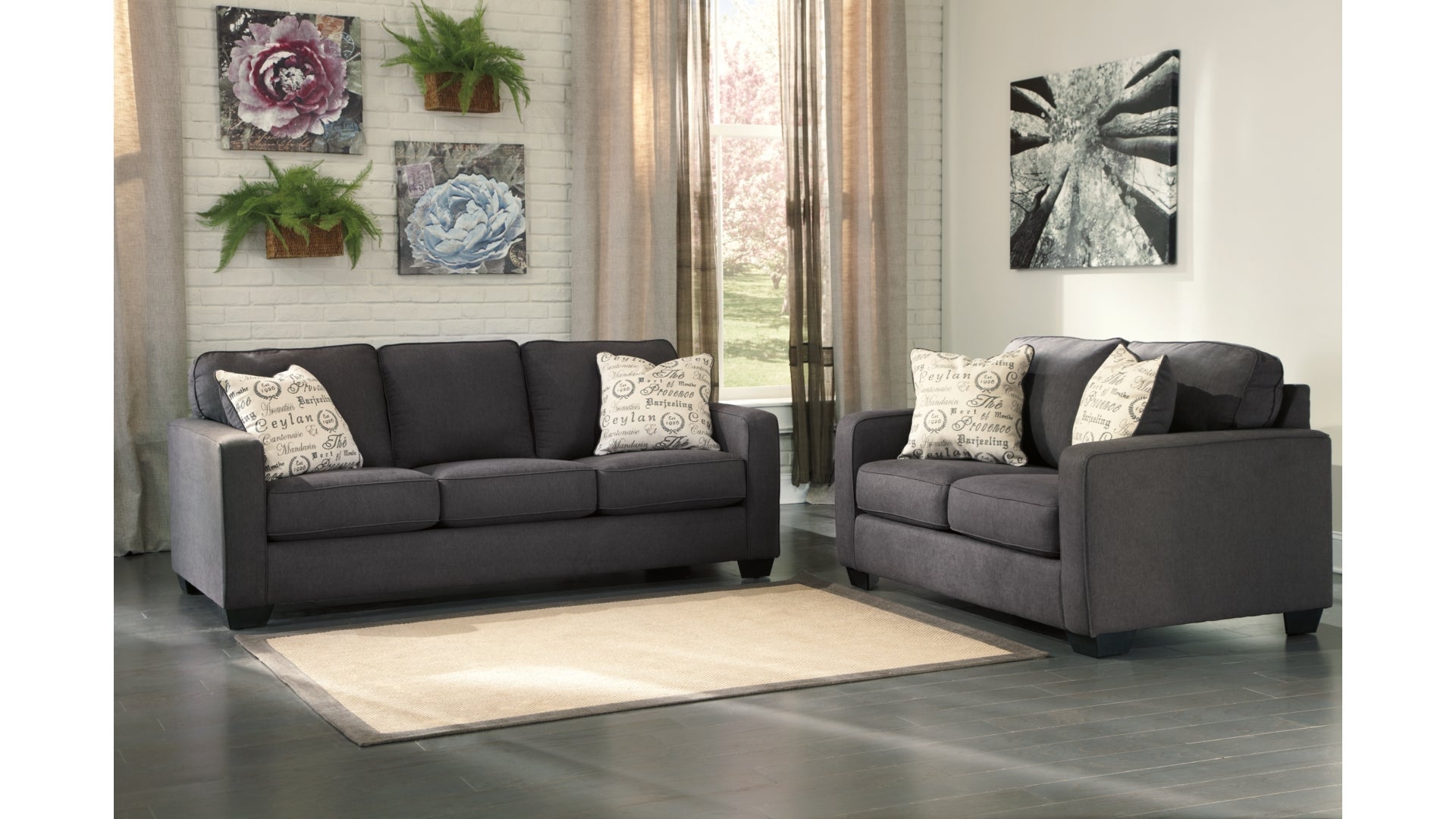 Alenya Sofa and Loveseat