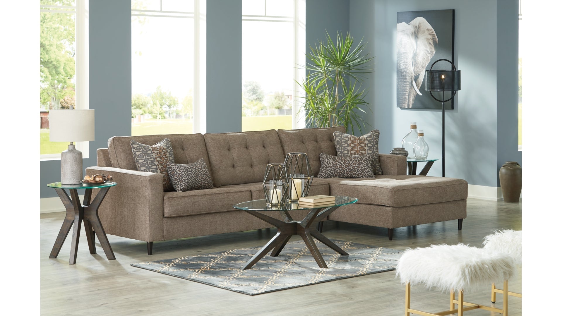 Flintshire 2-Piece Sectional with Chaise