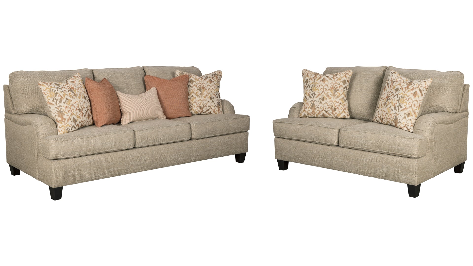 Almanza Sofa and Loveseat