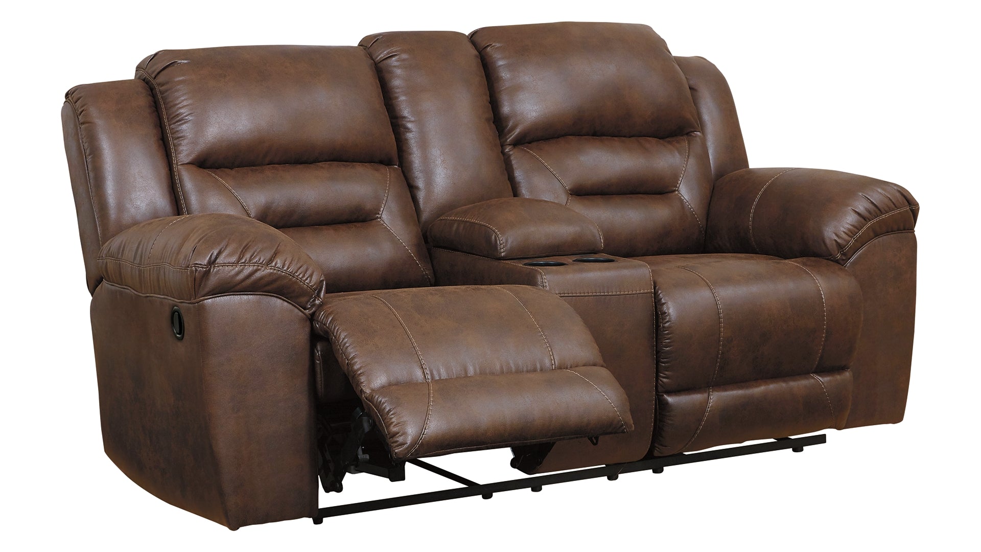 Stoneland Reclining Loveseat with Console