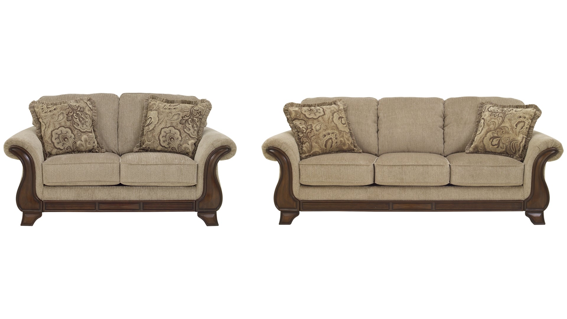 Lanett Sofa and Loveseat