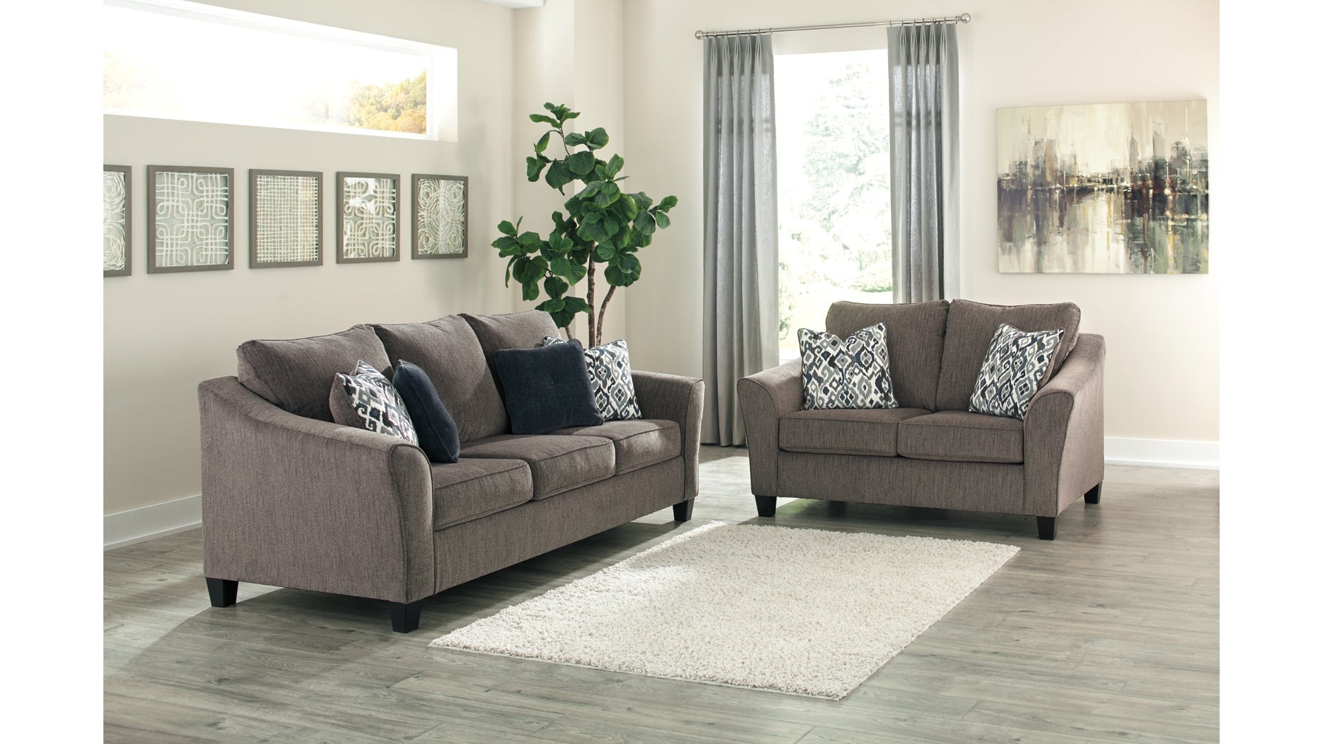 Nemoli Sofa and Loveseat