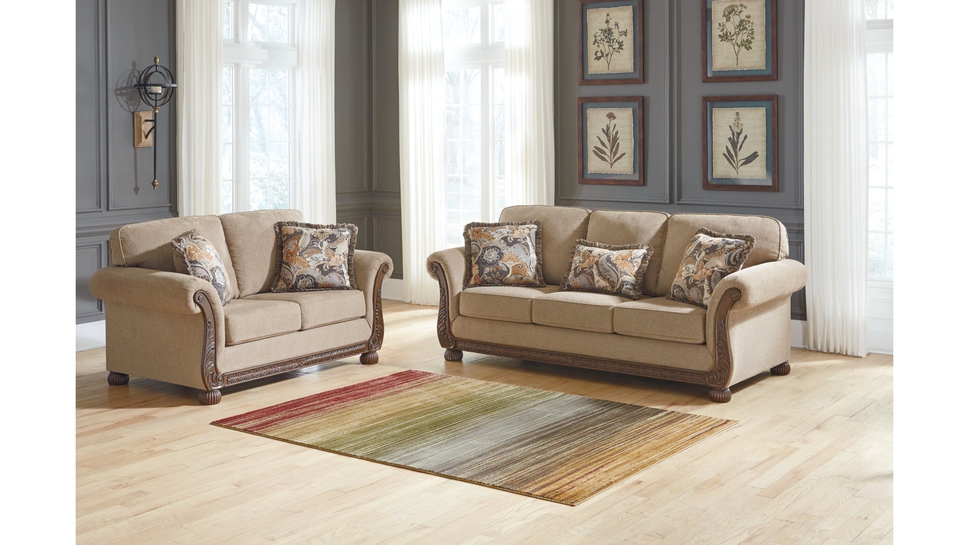 Westerwood Sofa and Loveseat