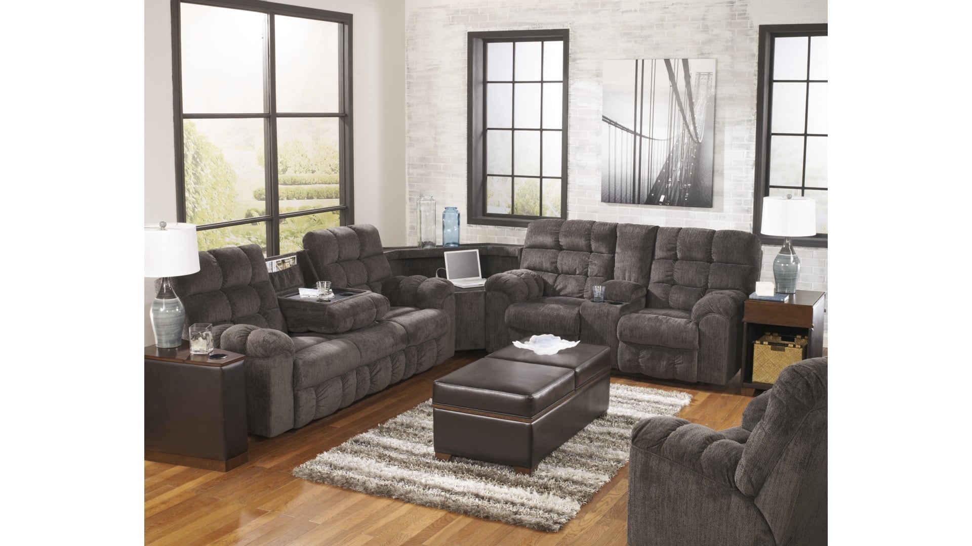 Acieona 3-Piece Reclining Sectional