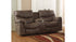 Alzena Reclining Loveseat with Console