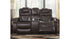 Warnerton Power Reclining Loveseat with Console