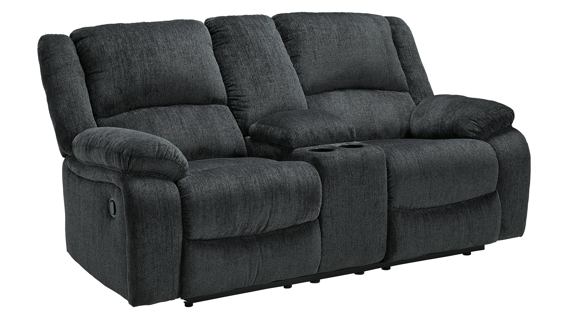 Draycoll Reclining Loveseat with Console