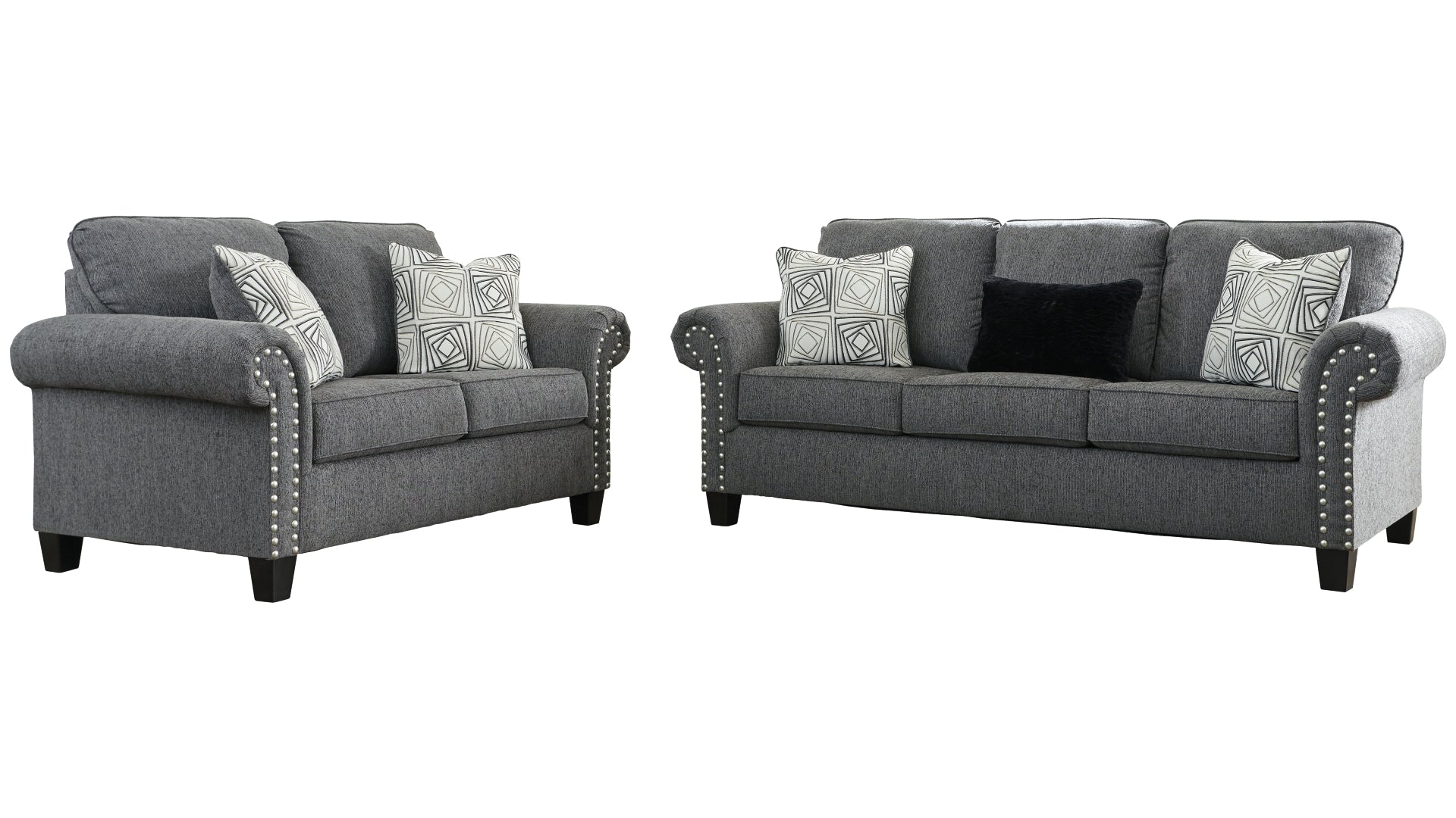 Agleno Sofa and Loveseat