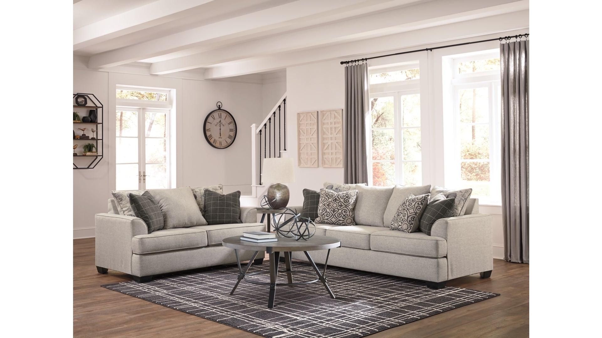 Velletri Sofa and Loveseat
