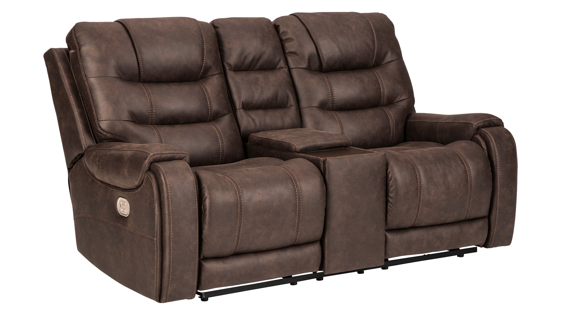 Yacolt Power Reclining Loveseat with Console