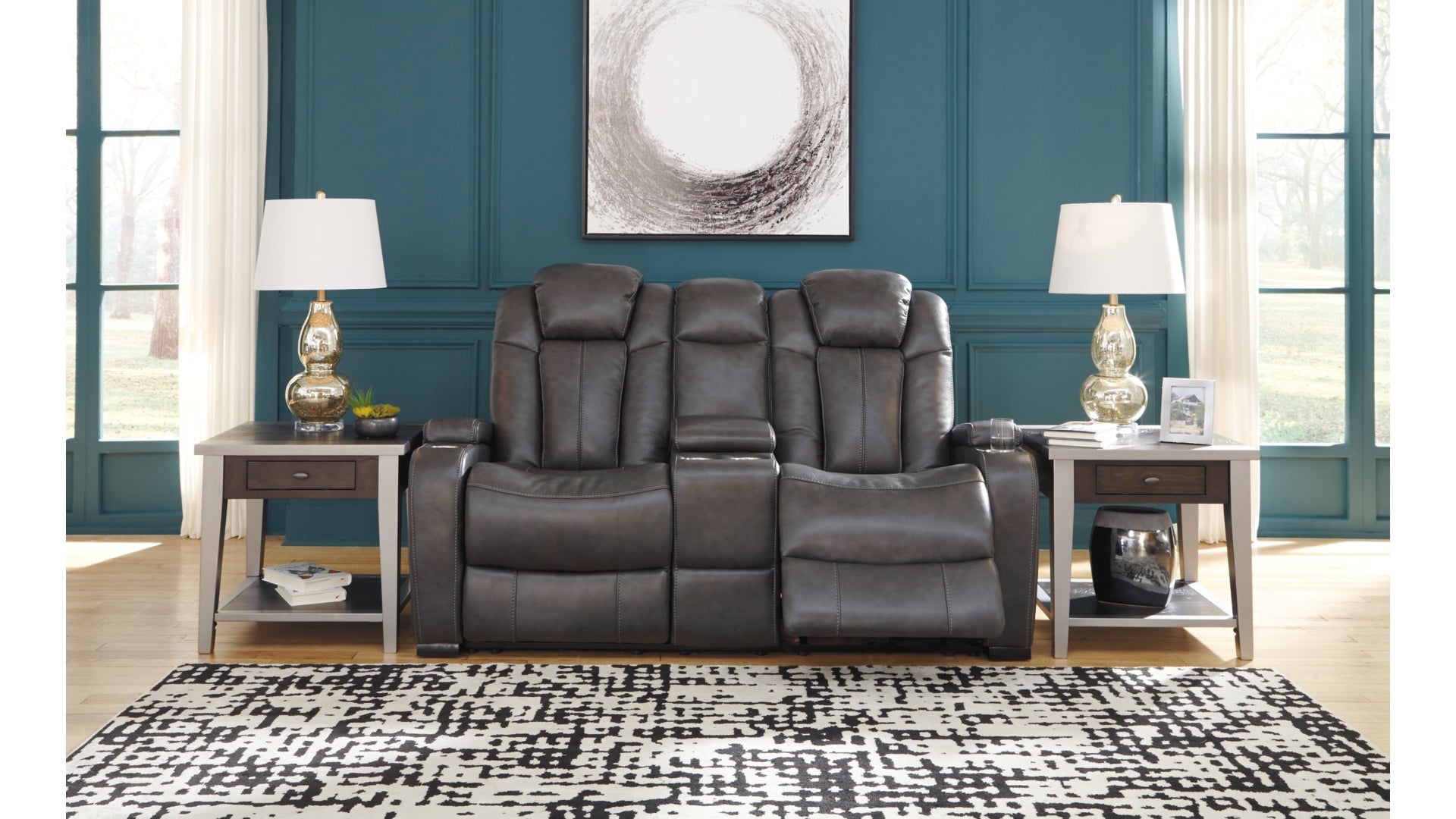 Turbulance Power Reclining Loveseat