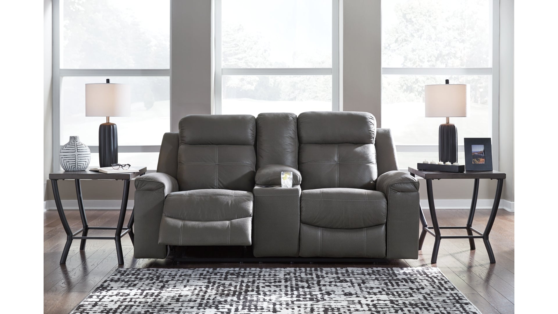 Jesolo Reclining Loveseat with Console