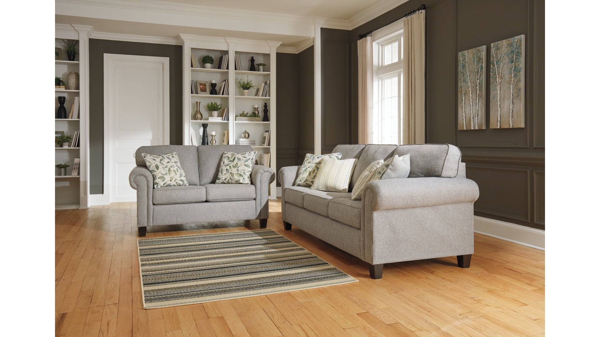 Alandari Sofa and Loveseat