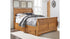 Bittersweet Queen Sleigh Bed with 2 Storage Drawers with Dresser with Dresser