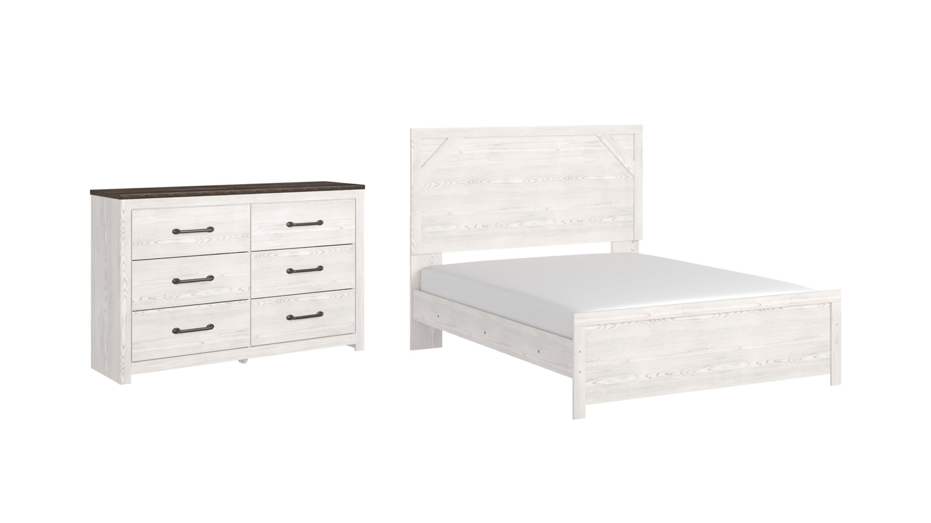 Gerridan Queen Panel Bed with Dresser