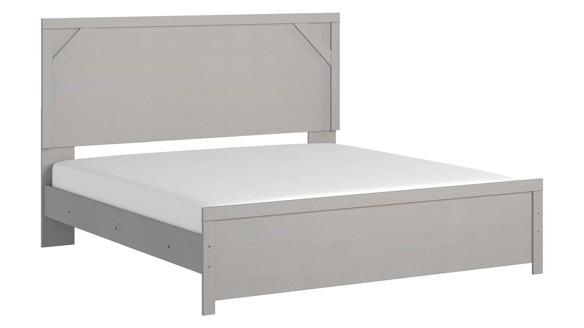 Cottenburg King Panel Bed with Mirrored Dresser and Chest
