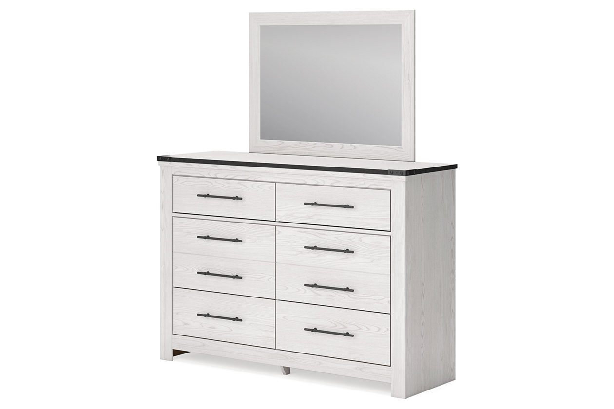 Schoenberg Dresser and Mirror