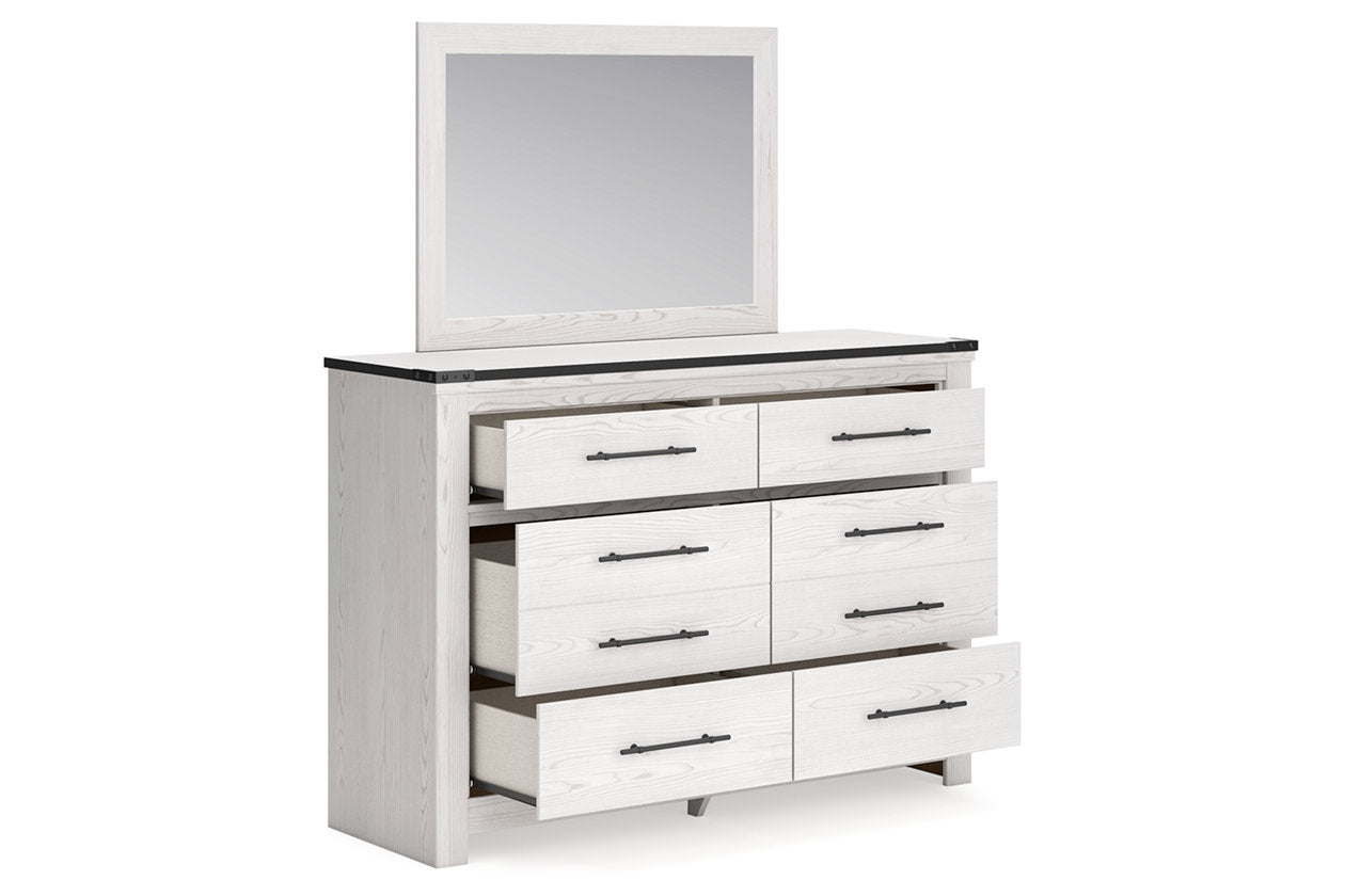 Schoenberg Dresser and Mirror