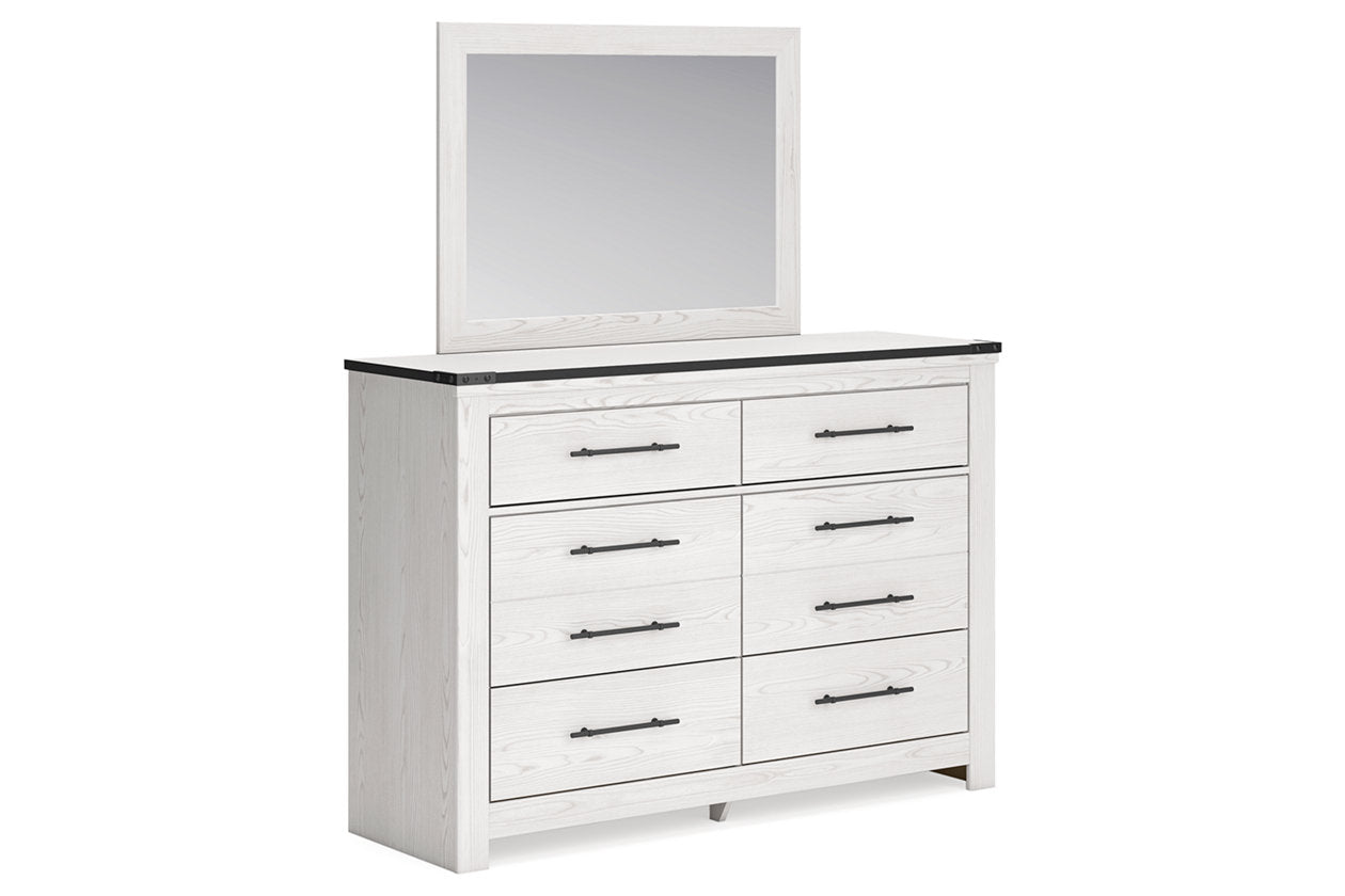 Schoenberg Dresser and Mirror