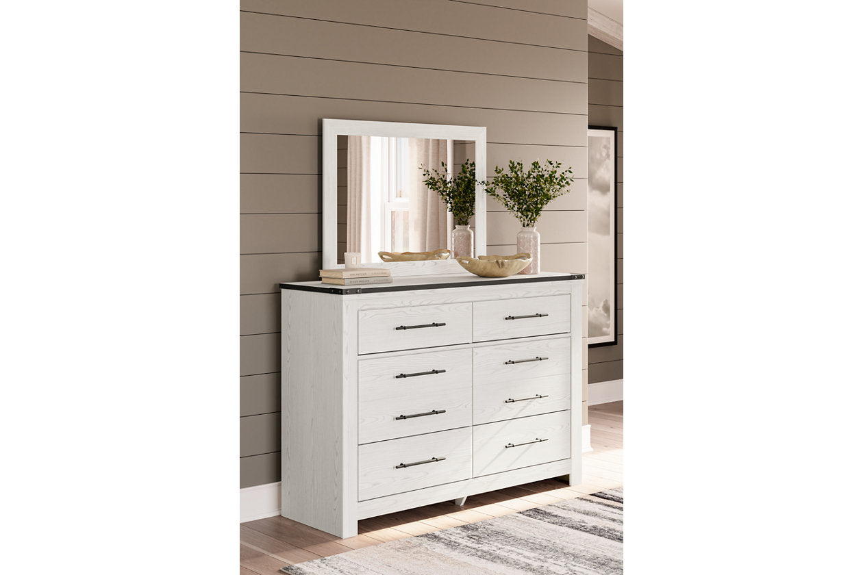 Schoenberg Dresser and Mirror