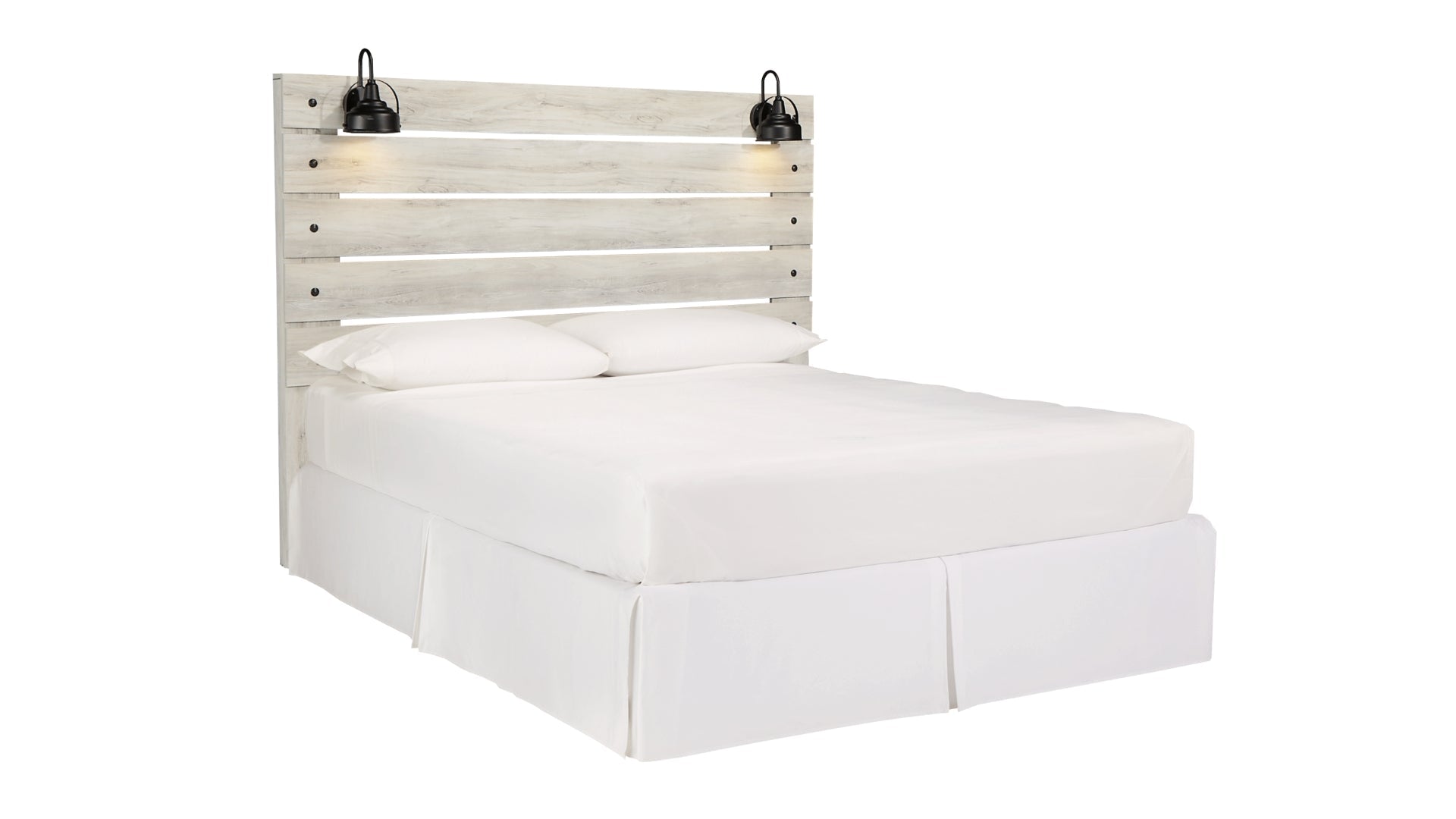 Cambeck King Panel Headboard Bed with Dresser