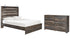 Drystan Queen Panel Bed with Dresser