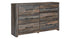 Drystan King Panel Headboard Bed with Dresser