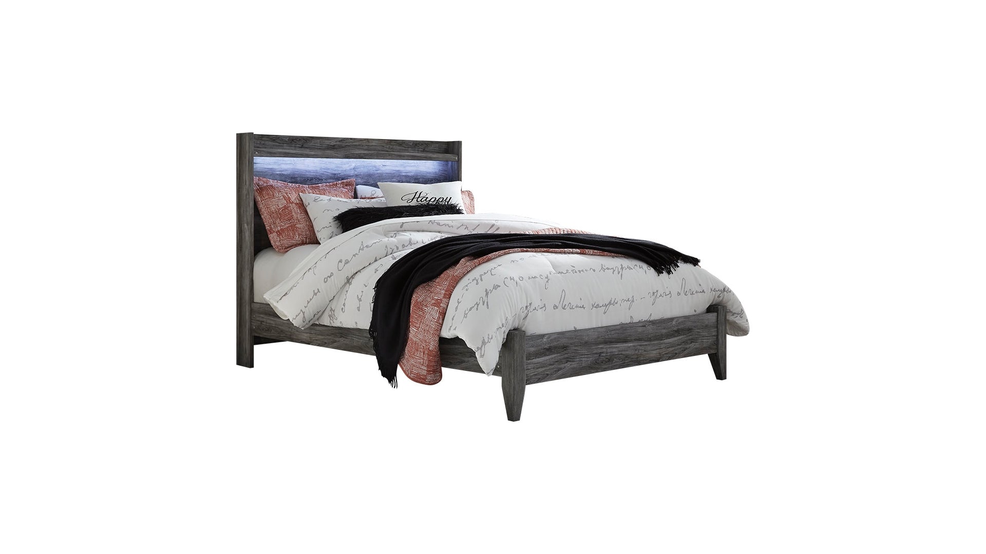 Baystorm Queen Panel Bed with Dresser