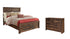 Quinden Queen Panel Bed with Dresser