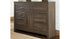 Juararo King/California King Panel Headboard Bed with Dresser