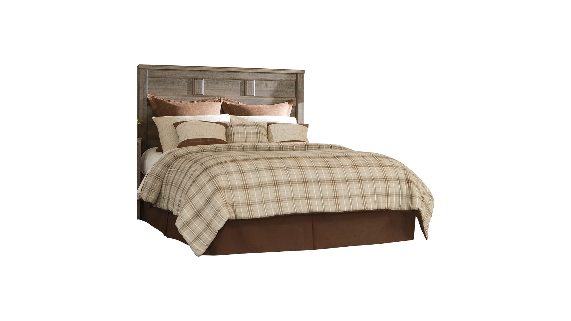 Juararo King/California King Panel Headboard Bed with Dresser