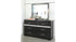 Starberry King/California King Panel Headboard Bed with Mirrored Dresser, Chest and Nightstand