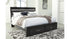 Starberry King Panel Bed with 2 Storage Drawers with Mirrored Dresser and Chest