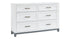 Brynburg King Panel Bed with 2 Storage Drawers with Dresser