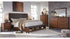 Ralene Queen Upholstered Panel Bed with Dresser, Chest and Nightstand