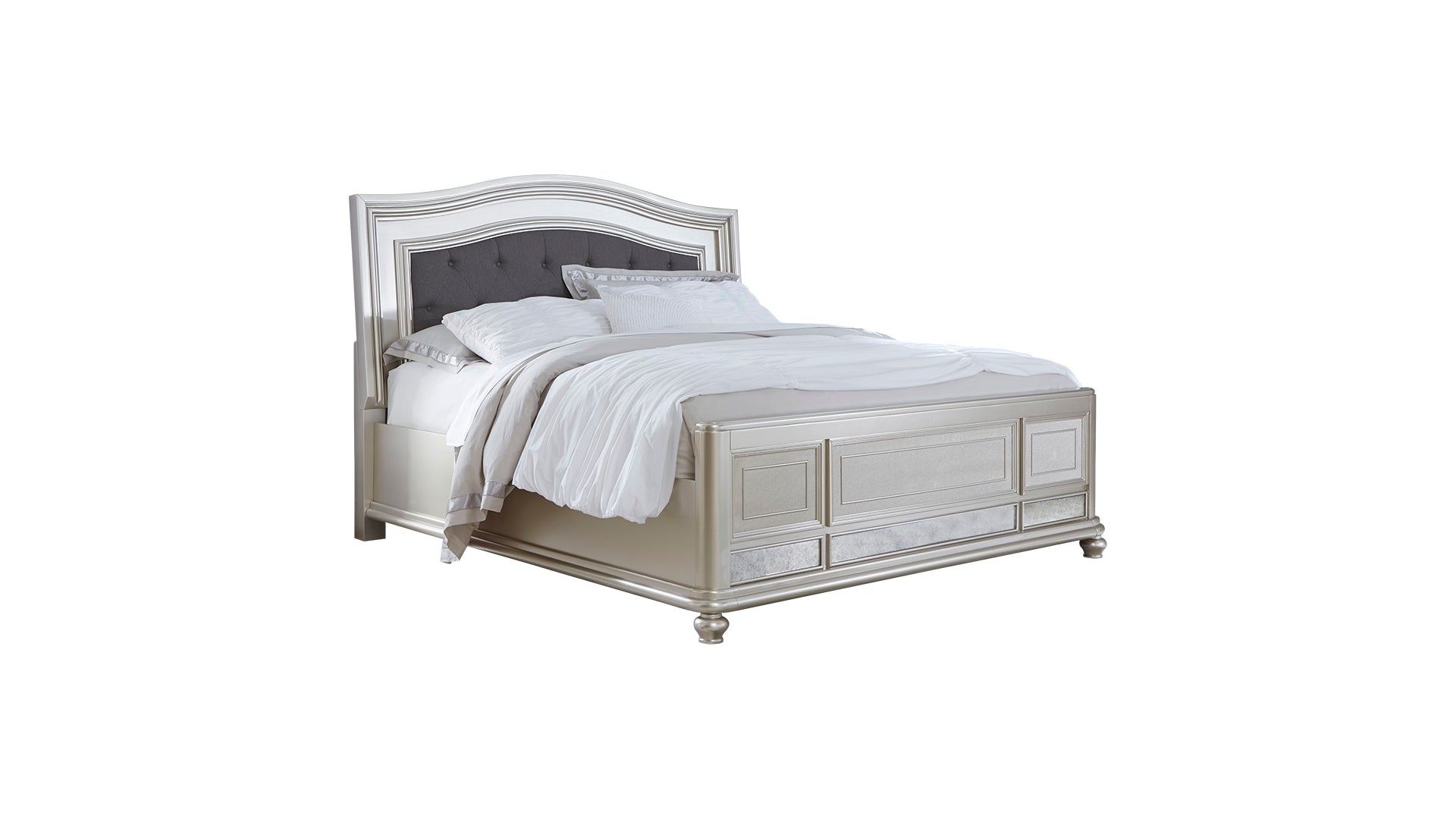 Coralayne California King Panel Bed with Dresser