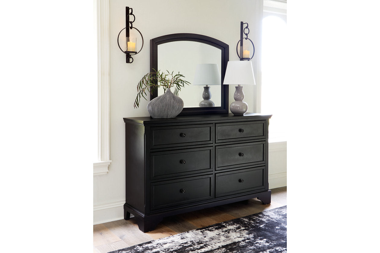 Chylanta Dresser and Mirror